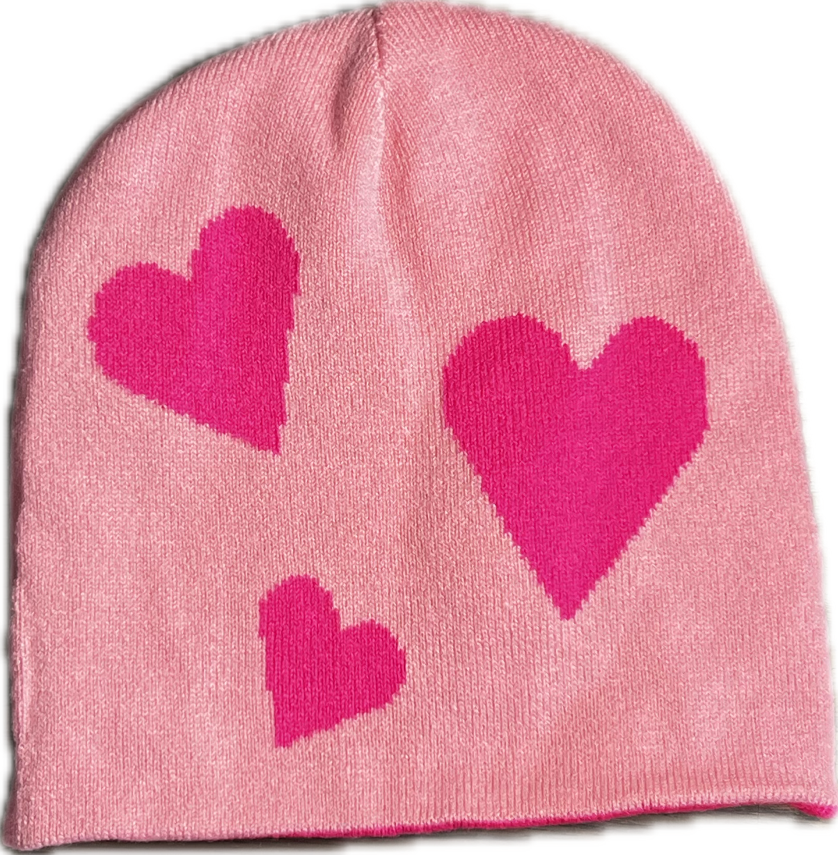 "Pink Hearts" Beanie